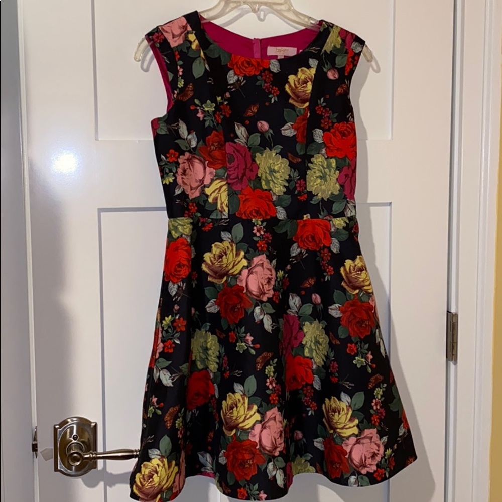Gorgeous dark floral Ted Baker dress - Girls 14